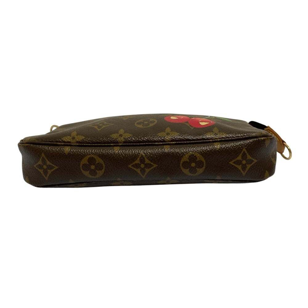 LOUIS VUITTON Authentic Brown Monogram Pochette Pouch - Picture 4 of 12